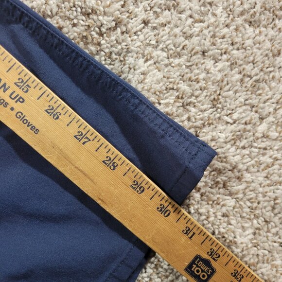 Kenneth Cole AWEARNESS Pants Men's 36x30.5 Tag 36x32 Blue Slim Fit Stretch - Picture 4 of 7